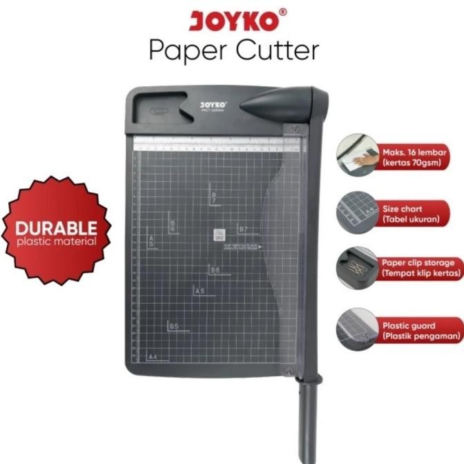 

Viral Super Sale Paper Cutter / Pemotong Kertas JOYKO PPCT2330 - Paper Cutter ukuran A4 PPCT-2330 Original Premium