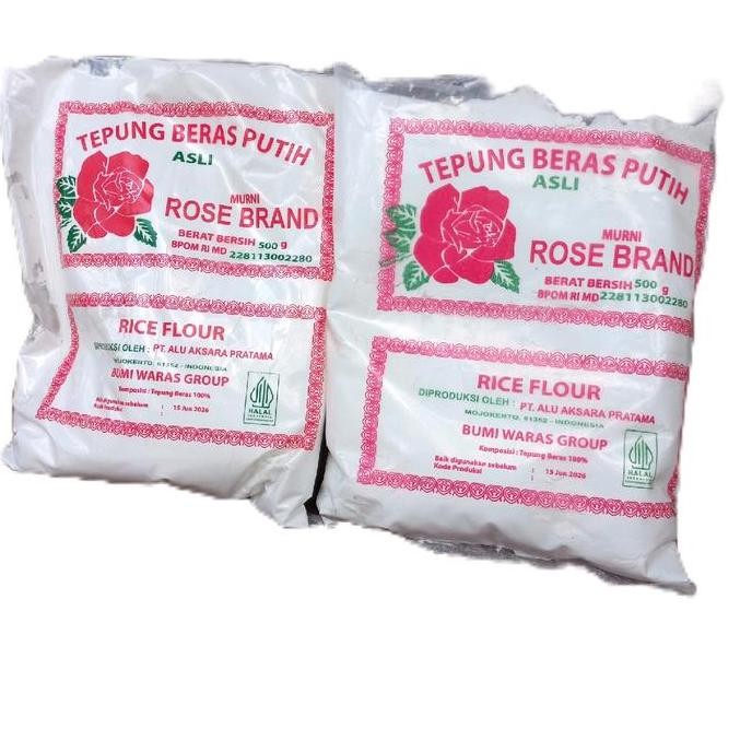 

Terlaris Tepung Beras Rosebrand 500Gr - Tepung Baking Terbaik - Food