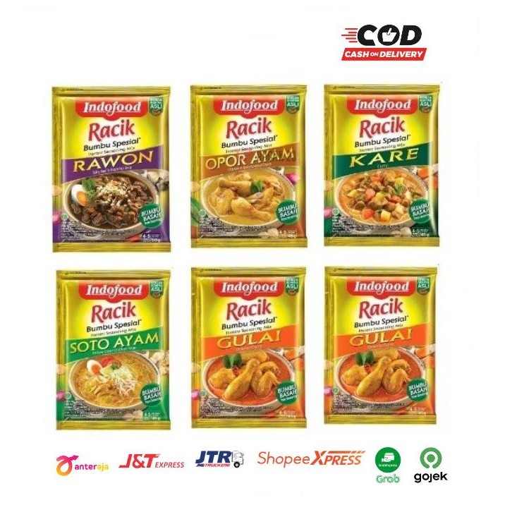 

INDOFOOD bumbu instant / bumbu masak instan / bumbu siap saji murah