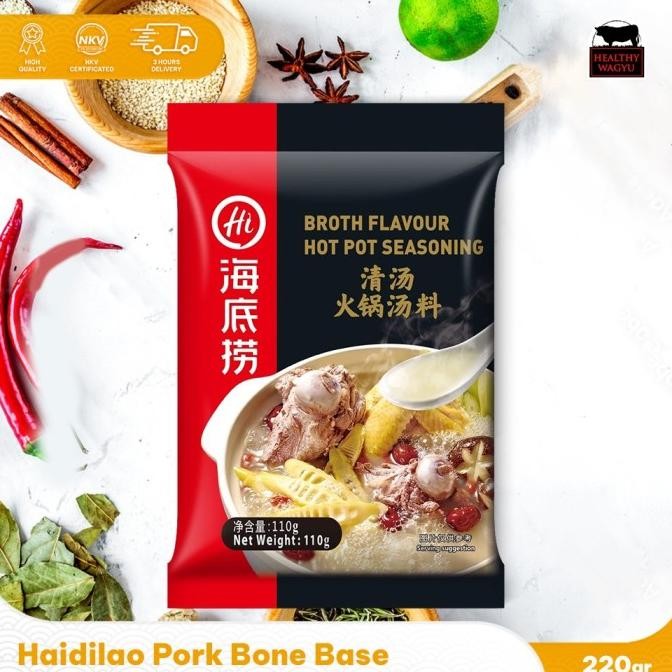 

Terbaru Haidilao Pork Bone & Chicken Oil Soup Hot Pot Base