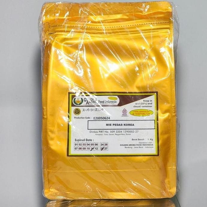 

Terbaru Bumbu Tabur 1 Kg Rasa Mie Pedas Korea - Cocok Untuk Aneka Snack, Ayam Shihlin, Penambah Rasa Aneka Makanan Dll, Enak Dan Halal. Kemasan Alumunium Zip Lock.