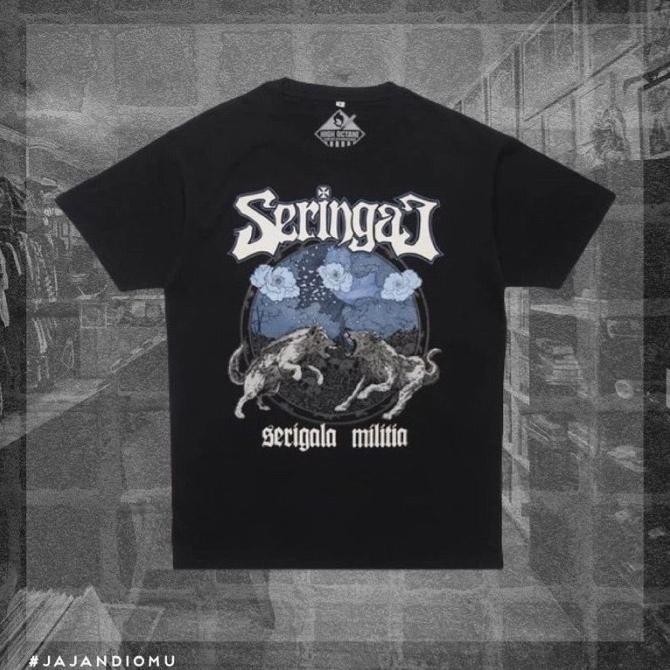 baru  Ts Seringai Wolf Fight Original Merchandise Seringai murah