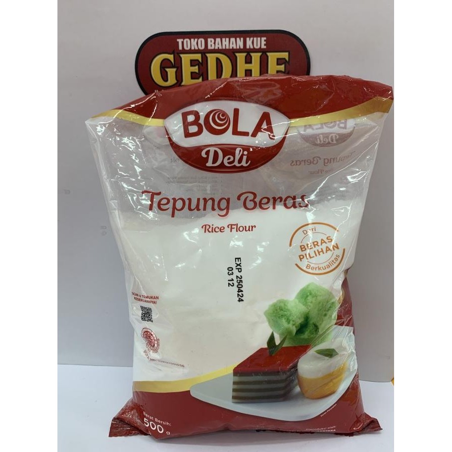 

Terlaris Tepung Beras Bola Deli 500Gr