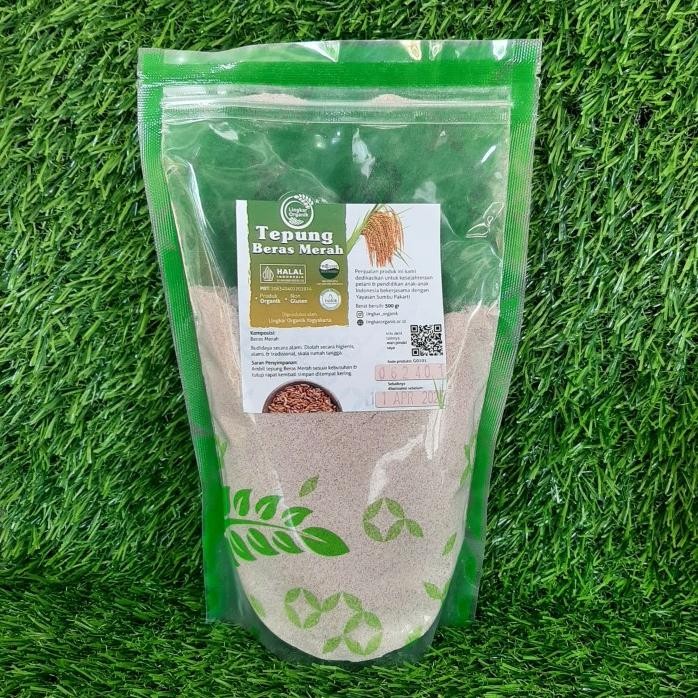 

Terlaris Tepung Beras Merah 500Gr Lingkar Organik