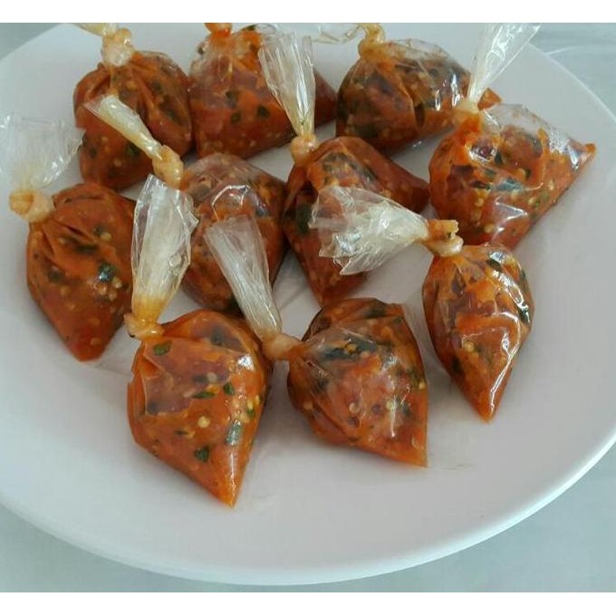 

Sambal Luat kemasan bungkus plastik 40gr