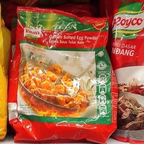 

Terbaru knorr golden salted egg powder bumbu knorr 270gr