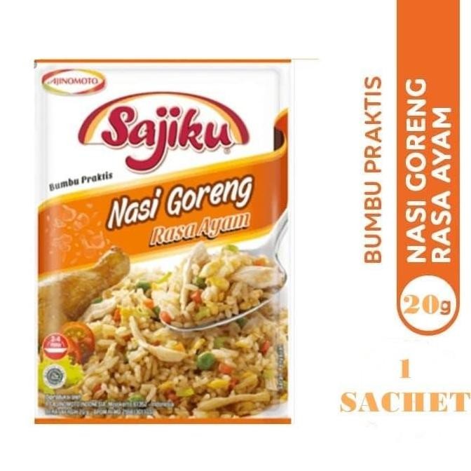 

SAJIKU NASI GORENG 1 SACHET 20GR - BUMBU DAPUR MASAK INSTAN MURAH