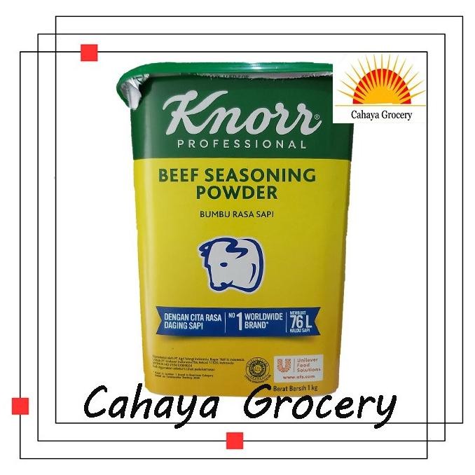 

Terbaru Knorr Beef Seasoning Powder Raya Sapi 1kg
