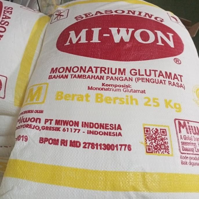 

Terbaru Miwon msg 25 kg karung