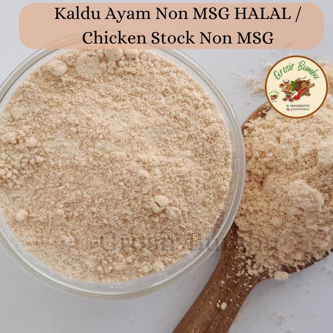 

Terbaru READY Kaldu Ayam Non MSG 1kg HALAL / HALAL Chicken Stock Non MSG