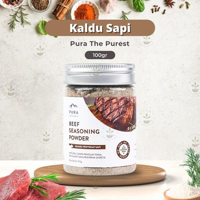 

Terbaru PURA SEASONING WITH HIMALAYAN SALT BEEF 80 Gram - BEEF EXTRACT