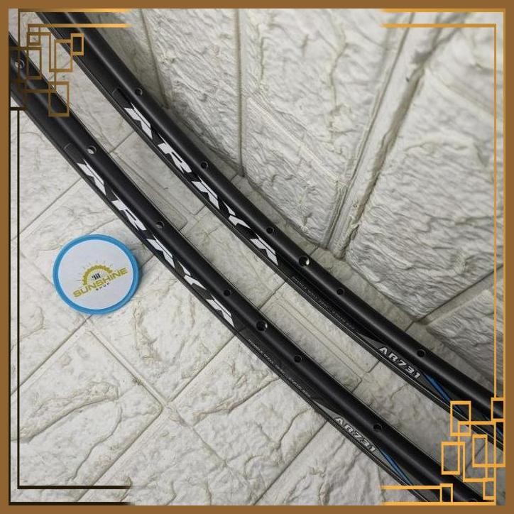 [LSS] VELG RIMS 700C 32H ARAYA AR731 DOUBLE WALL RIM 700 TINGGI 3CM PRESTA