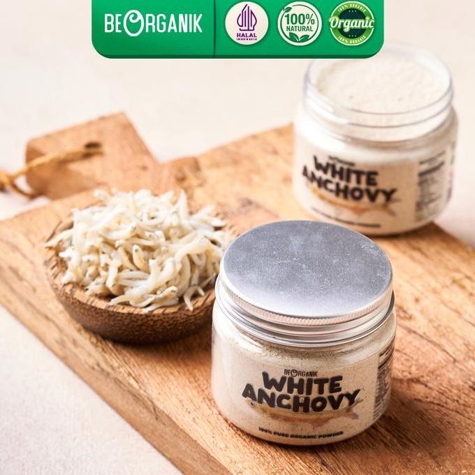 

Terbaru Beorganik White Anchovy Powder / Ikan Teri Bubuk 80gr