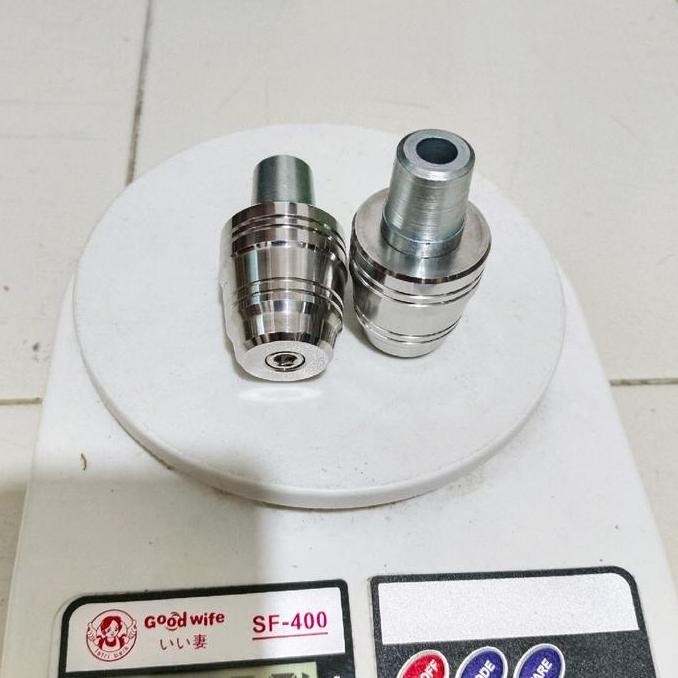 New jalu stang stainless chrome jupiter nmax aerox cbr rx king beat fazzio bandul stang stainless nm