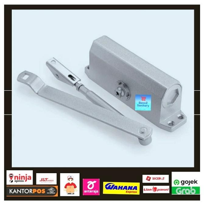 ready door closer alumunium/penutup pintu otomatis/door closer alumunium
