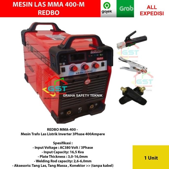Mesin Las Mma 400A Redbo Travo Las Mma 400M Inverter Welding New Stok