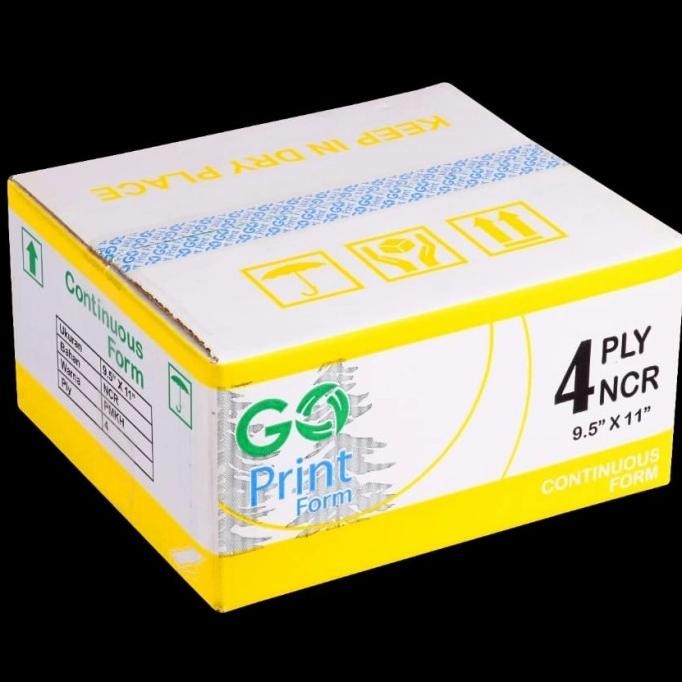 

TERMURAH - Continuous Form 9,5 x 11 4 ply NCR ( Bisa request bagi 2)