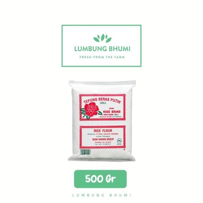 

Terlaris Rose Brand Tepung Beras 500 Gr 1 Pcs - Lumbung Bhumi