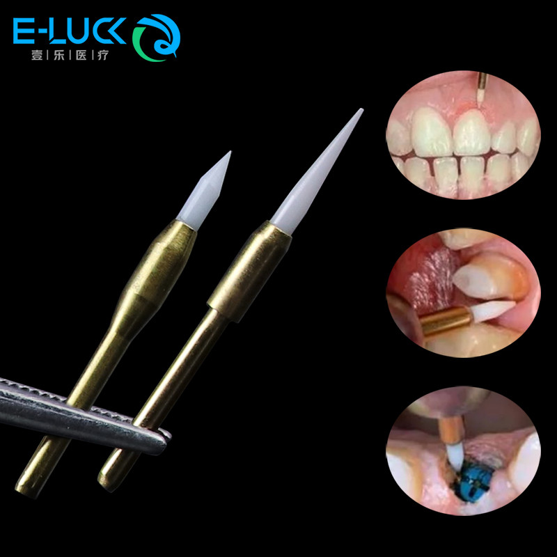 Soft Dental Trimmer Alat Bedah Keramik Untuk Implan Jaringan Lunak Gusi Kedokteran Gigi 1 Pcs.