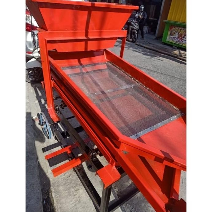 

Terlaris (Gbs) Mesin Pengayak 500Kg Beras Padi Tepung Jagung Kedelai Kemiri Multifungsi Ayak Separator Siap Pakai Dinamo 2Hp Engine 9Hp