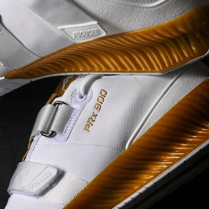 Sale Focused Squat Shoes Prx900 Whitegold | Weightlifting Shoes | Crossfit Shoes | Powerlifting Shoe
