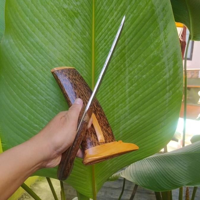 Golok Cincang Baja Per Super Kupas Kelapa Kayu Ukir New Stok