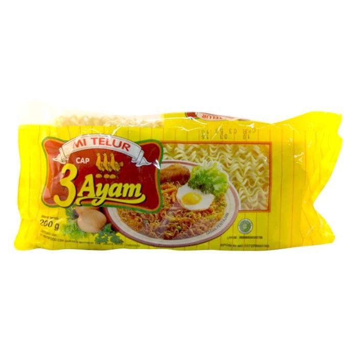 

Terlaris 3 Ayam Mie Telor Super Kuning 210Gr
