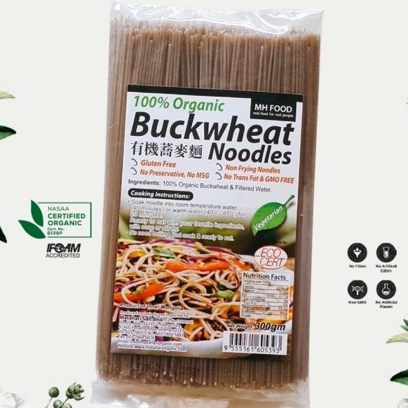 

Mh Food Organic Buwheat Noodle 300Gr