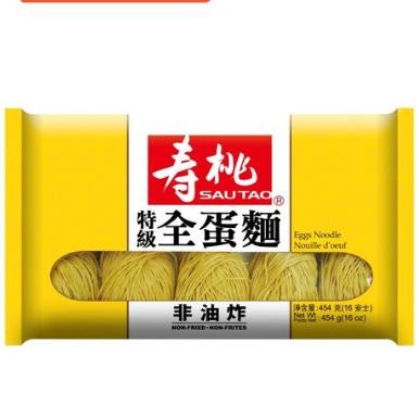 

Au Tao Freh Egg Noodle Thin 518 454 Gr