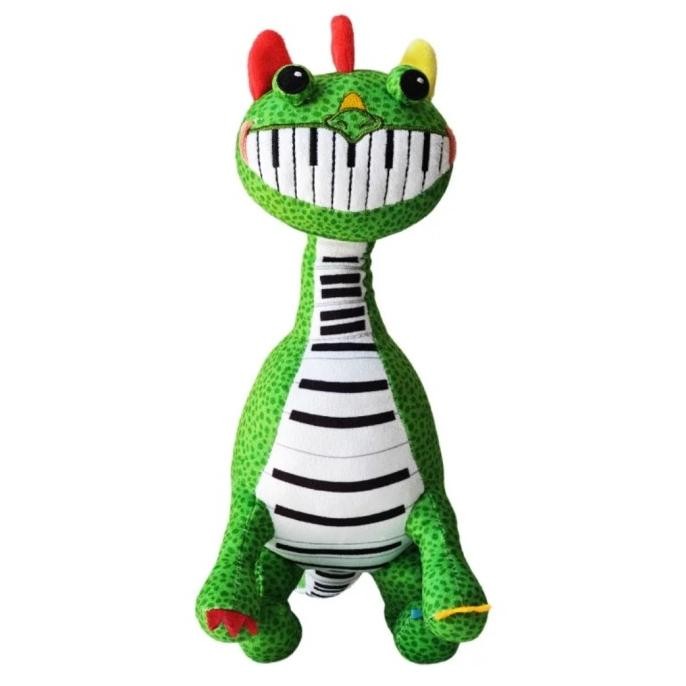 boneka pianosaurus Poppy playtime chapter 4 mainan boneka pianosaurus
