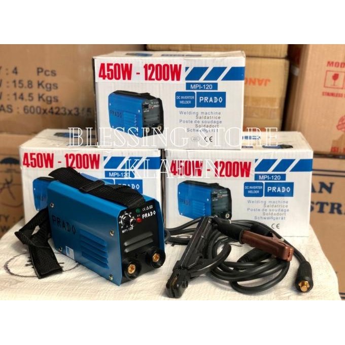 Mesin Las Prado Mpi-120 / Travo Las Prado Mpi-120 450 - 1200 Watt New Stok