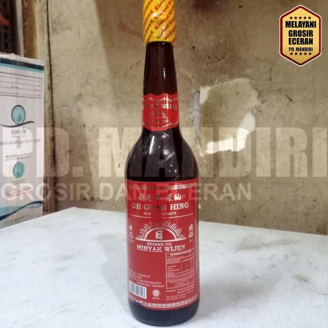 

EXP LAMA MINYAK WIJEN OH GUAN HING 600 ML / MATAHARI / HALAL
