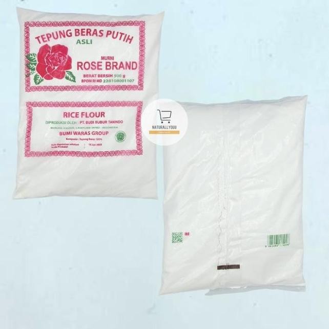 

Terlaris Tepung Beras Rose Brand 500Gram Rice Flour