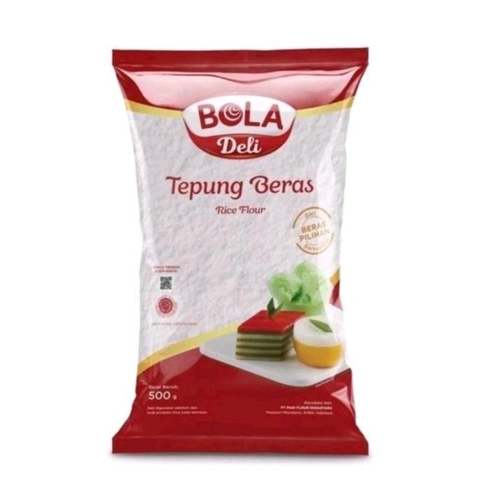 

Terlaris Tepung Beras Merek Bola Deli Kemasan 500Gr