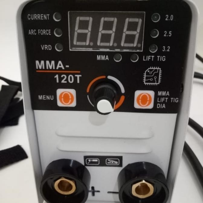 Inverter/ Trafo Las / Mesin Las Listrik Digital Tig Weld Mma-120T New Stok