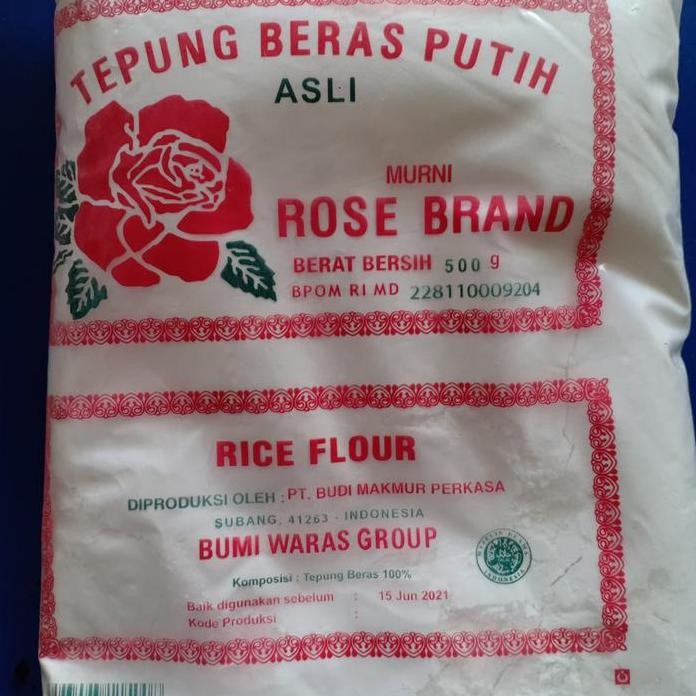 

Terlaris Tepung Beras Putih Rose Brand