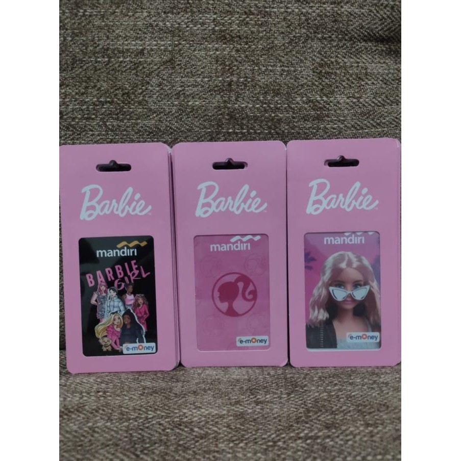 emoney Barbie Mandiri saldo 0 HAR