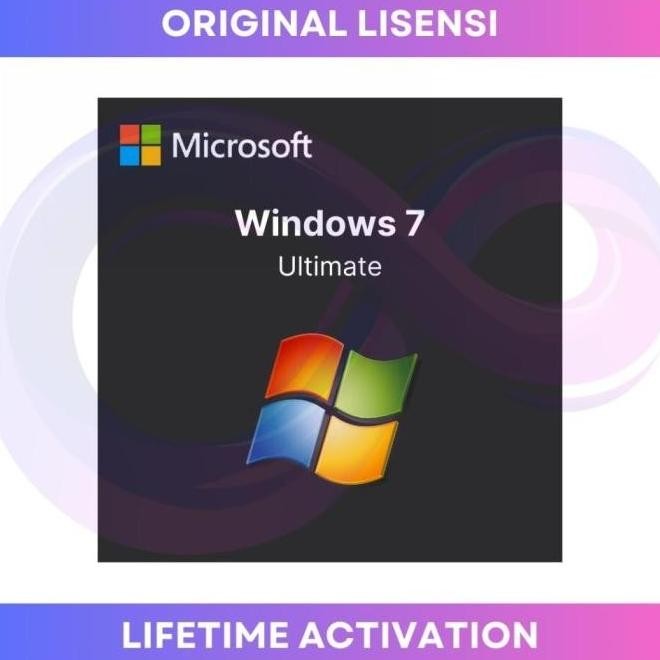 Windows 7 Home Premium | Pro | Ultimate License Lisensi Key - ORIGINAL