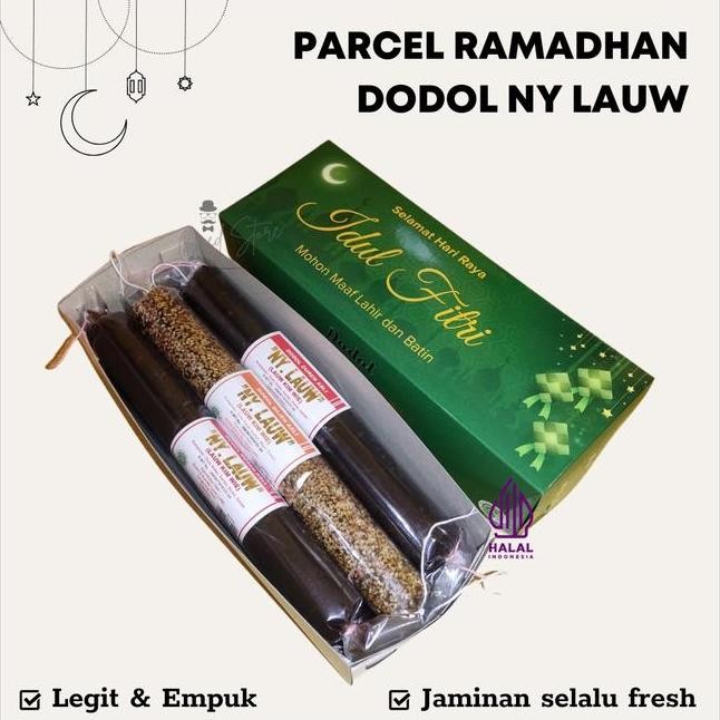 

Hamper Ramadhan Dodol Ny Lauw Free Bo Halal Ii 5Pc 200Gr