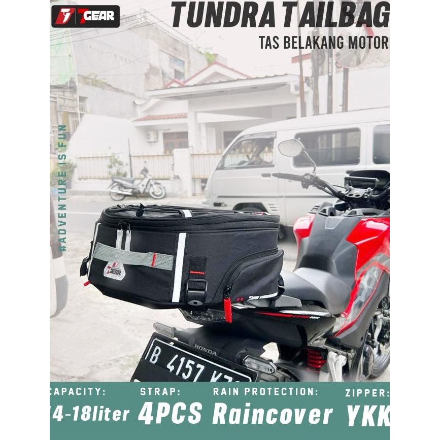 New Tailbag Seat Bag 7Gear Tundra Tas Jok braker Motor