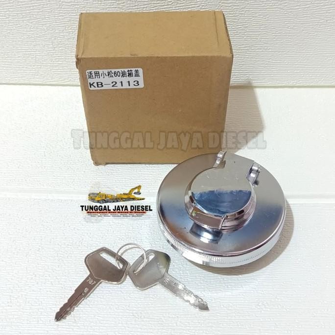 Tutup Tangki Solar Komatsu Pc75 Pc75Uu-2 Pc75Uu-3 Cap Fuel Tank Import Good Produck