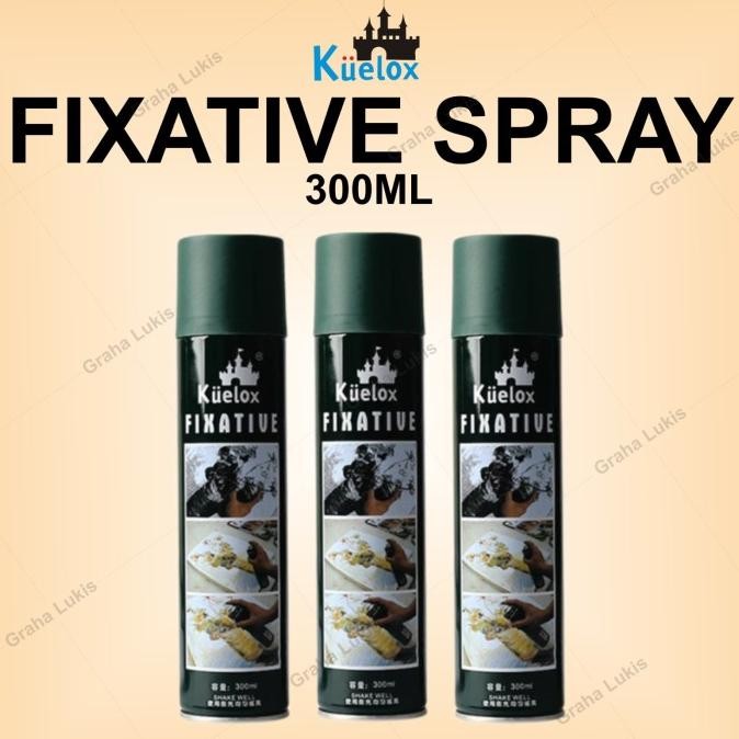 Sale Kuelox Fixative Spray 300Ml