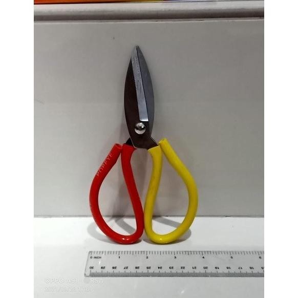 

Terlaris Fth- Popeye Gunting Potong Bahan Kain Kulit - Tailors Scissors - Gunting Kodok 7.5" Original