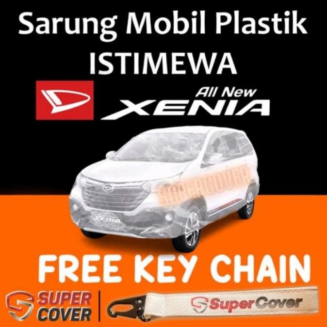 cover mobil Xenia transparan supercover waterproof