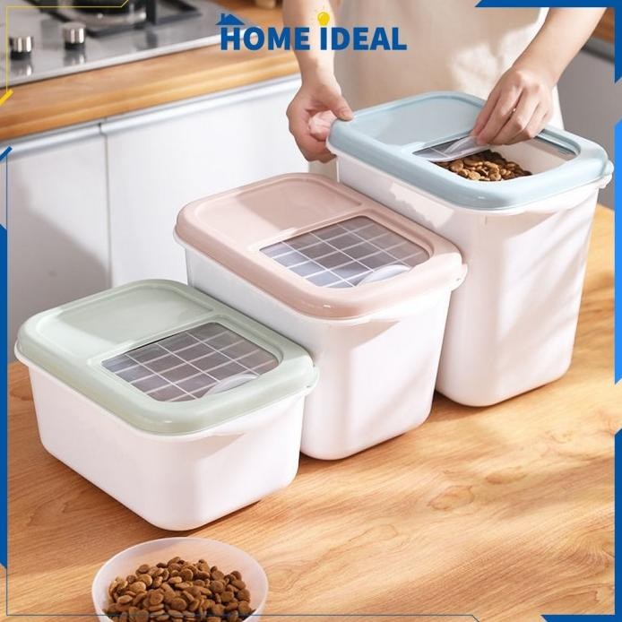 

Terlaris Rice Box Storage Tempat Beras Free Cangkir / Kotak Penyimpanan Makanan Serbaguna Bisa Didorong Dengan Roda / Wadah Multifungsi Box Beras Tepung Hi C719 [Promo] Barang Berkualitas 100% Original