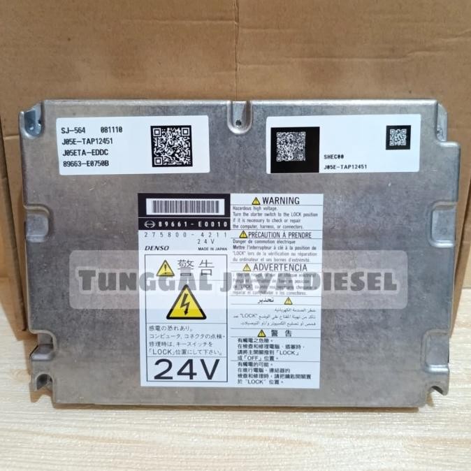 Ecu Ecm Controller Engine 24V Sk200-8 Sk 200-8 Kobelco Yn02P00042F1 Good Produck