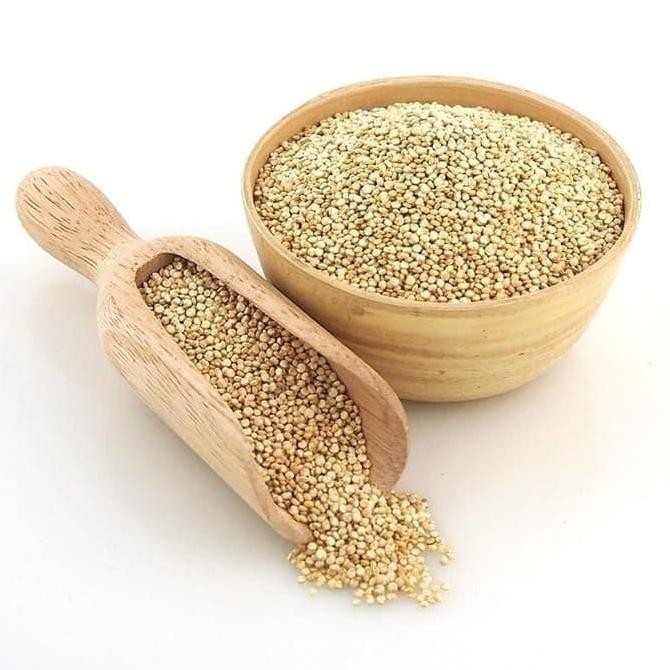 

favorit] White Quinoa 500gram / Biji Quinoa Putih
