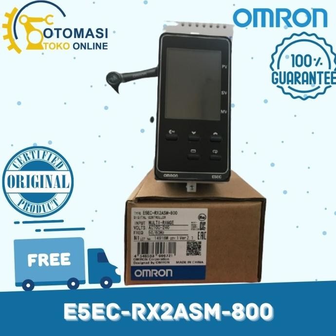 Omron Temperature Controller E5EC-RX2ASM-800
