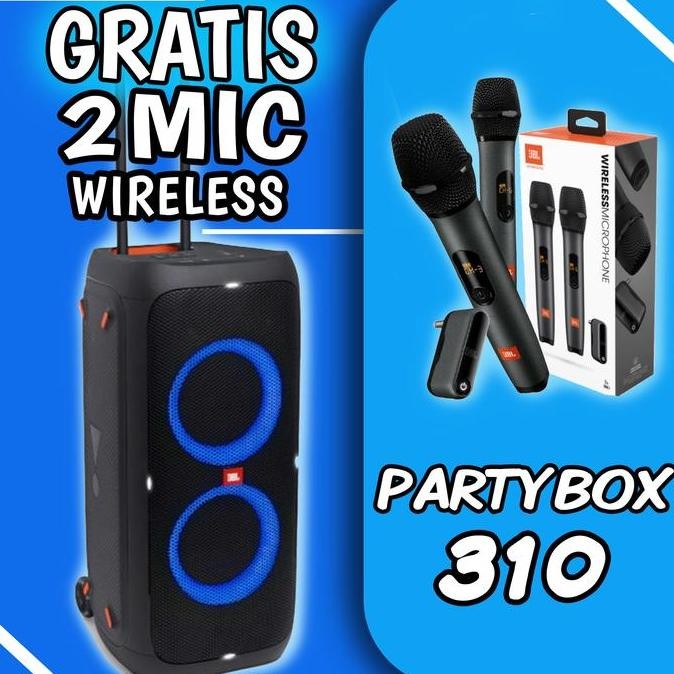 Asli JBL Partybox 310 Speaker Portable Original Party Box
