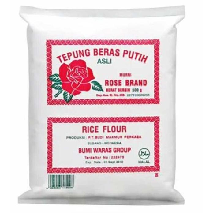 

Terlaris Tepung Beras Putih Rose Brand 500Gram | Tepung Beras Putih 500Gram